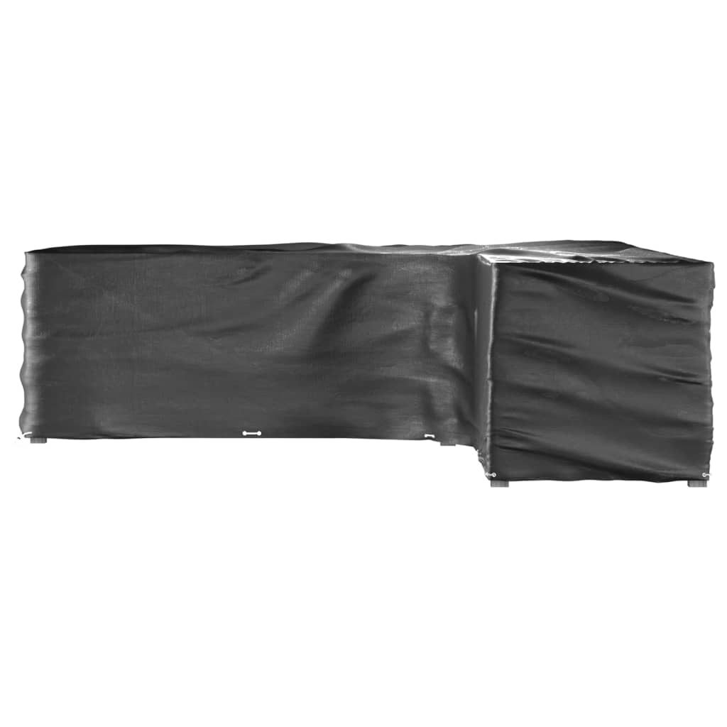 vidaXL Καλύμματα Επίπλων Σχήμα Γ με 20 Κρίκους 2 τεμ. 300x300x90 εκ.