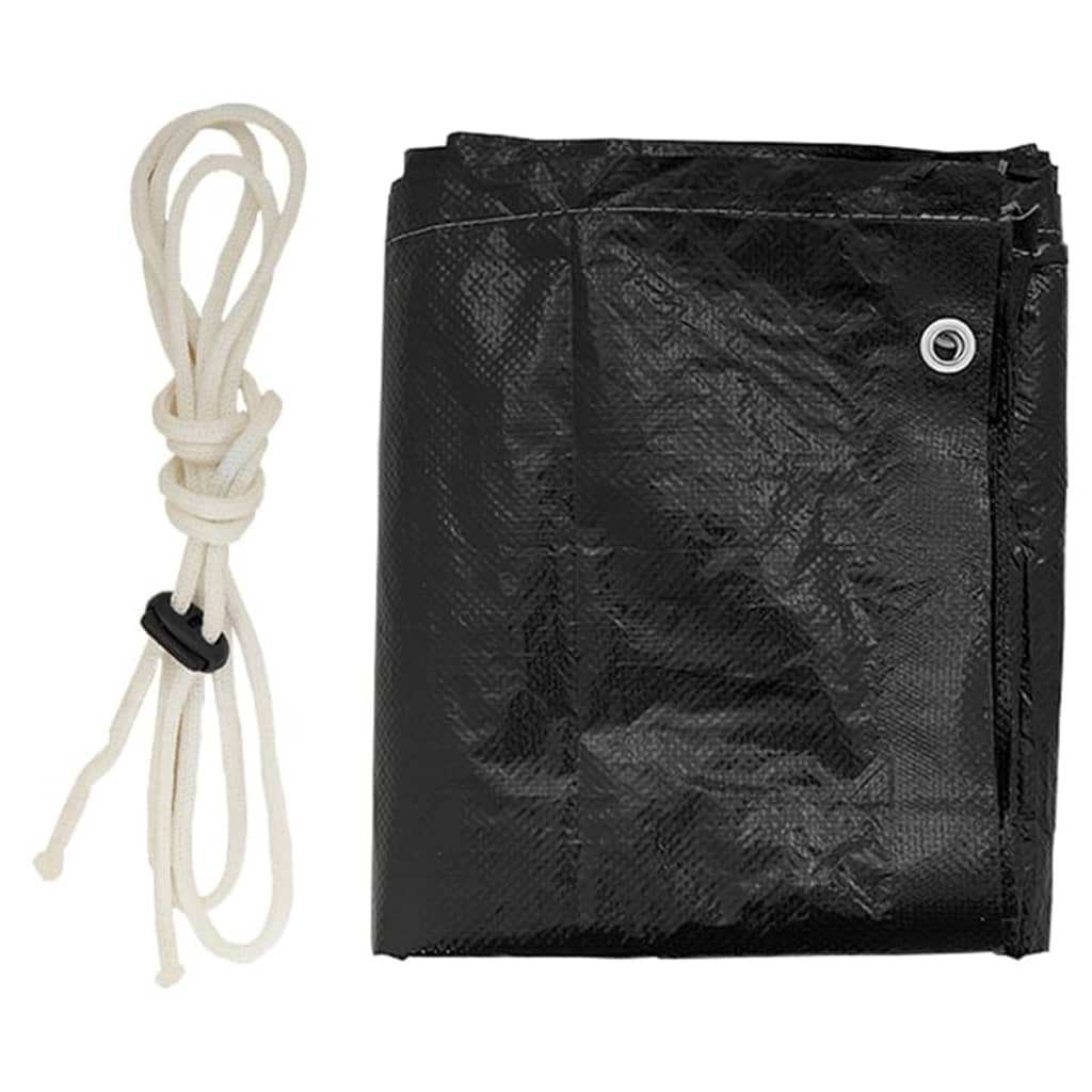 vidaXL Καλύμματα Κούνιας 12 Κρίκοι 2 τεμ. 220x177x220 εκ. Πολυαιθ.