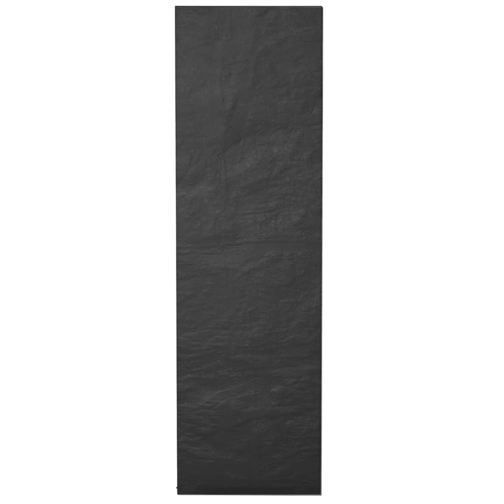 vidaXL Κάλυμμα Ξαπλώστρας 2 τεμ με 12 Κρίκους 200x65x35/60 εκ Πολυαιθ.