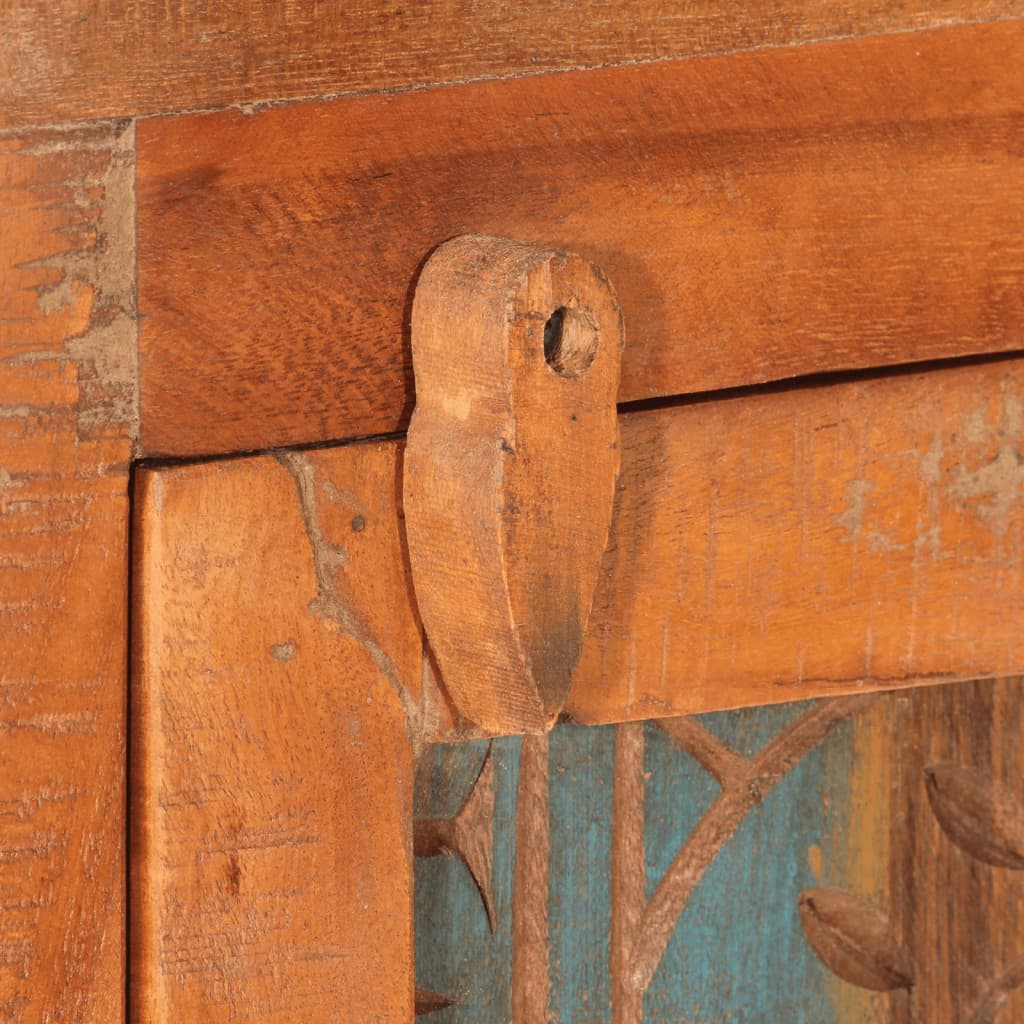 vidaXL Σετ Επίπλων Μπάνιου 4 Τεμαχίων από Μασίφ Ανακυκλωμένο Ξύλο