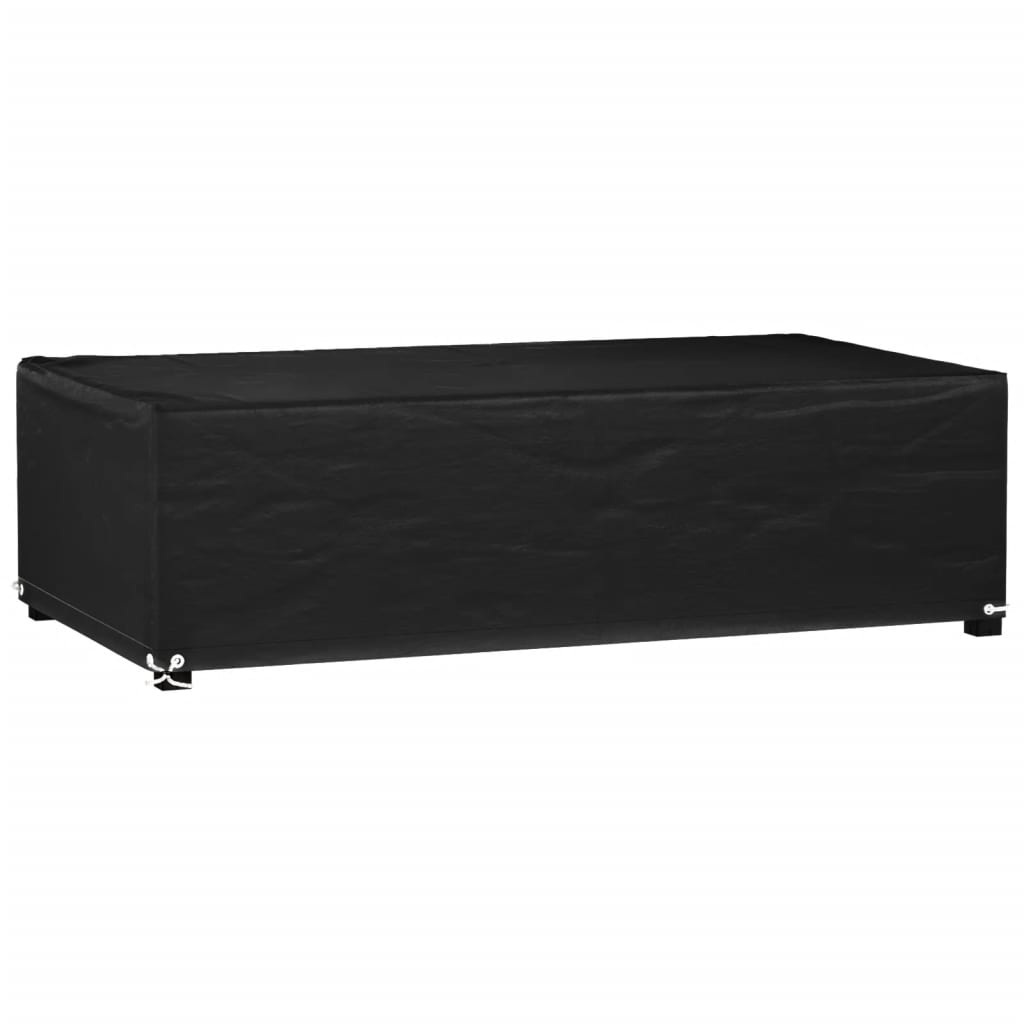 vidaXL Κάλυμμα Επίπλων Κήπου Ορθογώνιο με 8 Κρίκους 125 x 70 x 35 εκ.