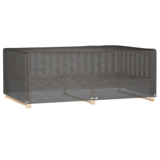 vidaXL Κάλυμμα Επίπλων Κήπου Ορθογώνιο με 12 Κρίκους 213x132x75 εκ.