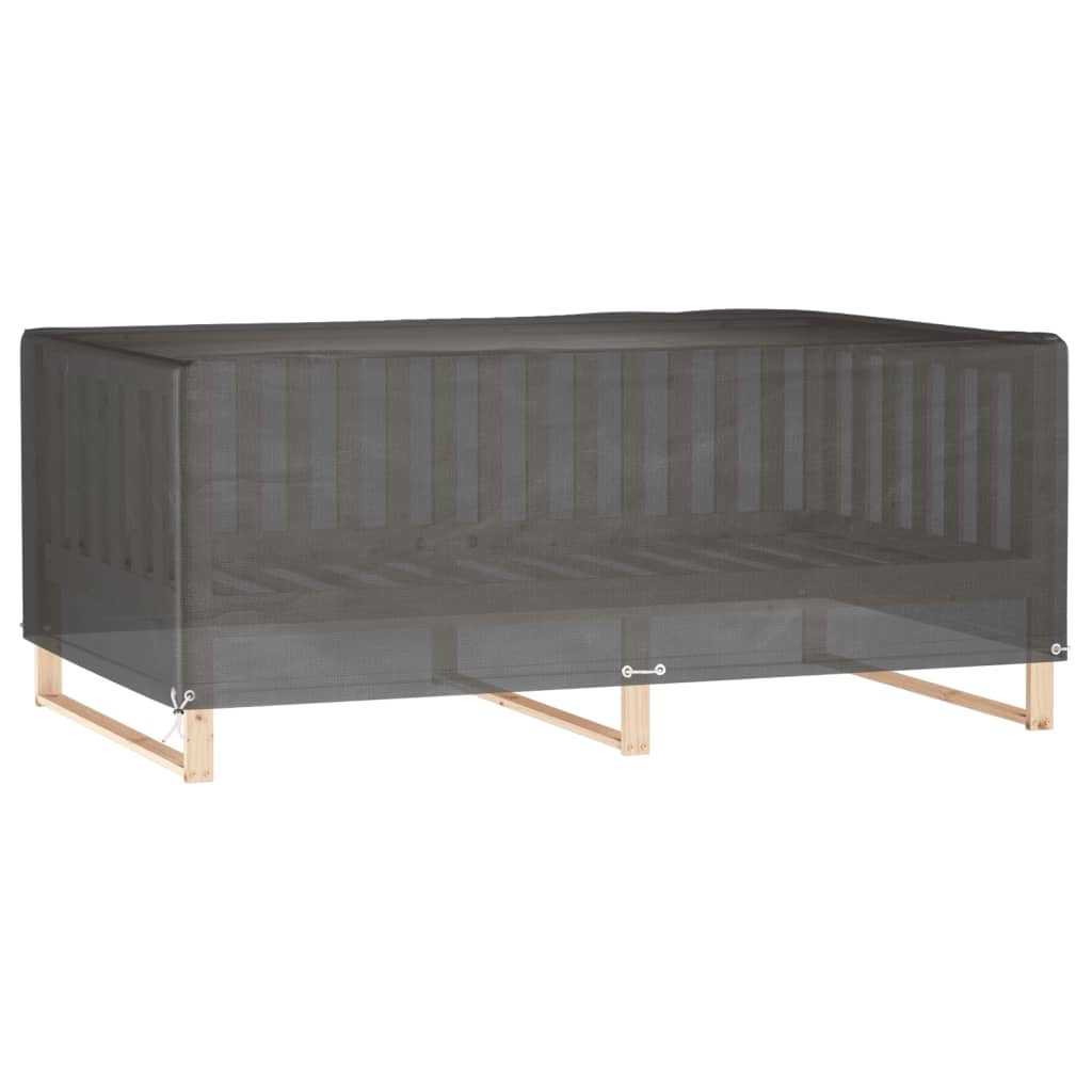 vidaXL Κάλυμμα Επίπλων Κήπου Ορθογώνιο με 12 Κρίκους 227x152x65 εκ.