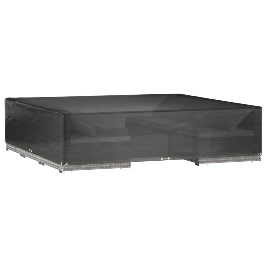 vidaXL Κάλυμμα Επίπλων Κήπου Τετράγωνο με 16 Κρίκους 240x240x55 εκ.