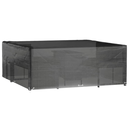 vidaXL Κάλυμμα Επίπλων Κήπου Τετράγωνο με 16 Κρίκους 250x250x90 εκ.