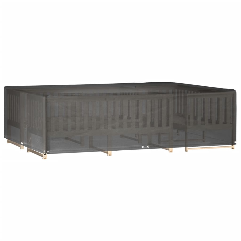 vidaXL Κάλυμμα Επίπλων Κήπου Ορθογώνιο με 16 Κρίκους 300x200x75 εκ.