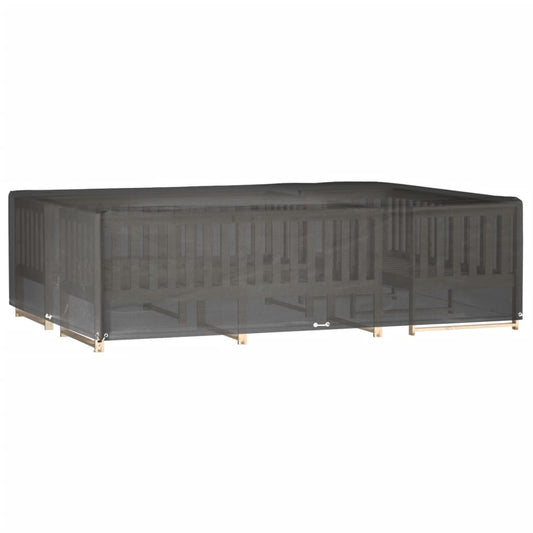 vidaXL Κάλυμμα Επίπλων Κήπου Ορθογώνιο με 16 Κρίκους 300x200x75 εκ.