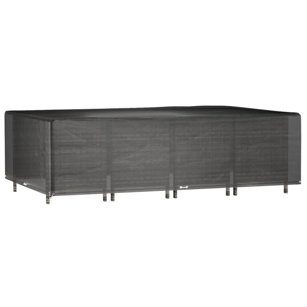 vidaXL Κάλυμμα Επίπλων Κήπου Ορθογώνιο με 16 Κρίκους 325x205x90 εκ.