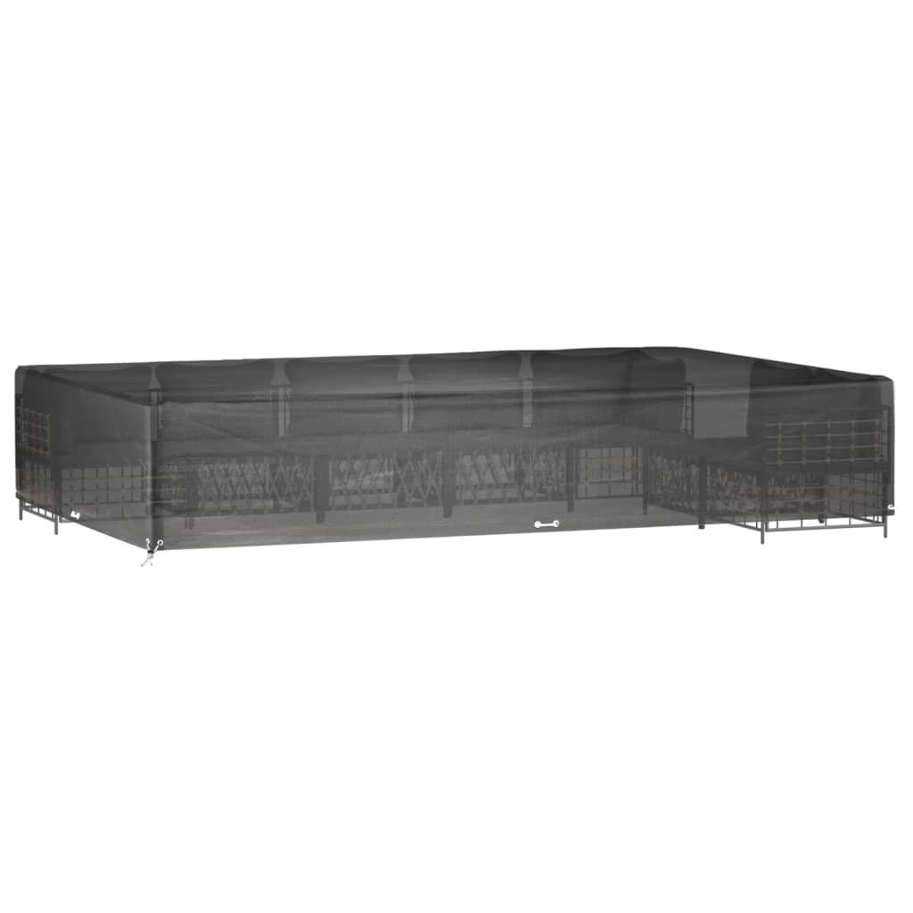 vidaXL Κάλυμμα Επίπλων Κήπου Ορθογώνιο με 16 Κρίκους 325x205x60 εκ.