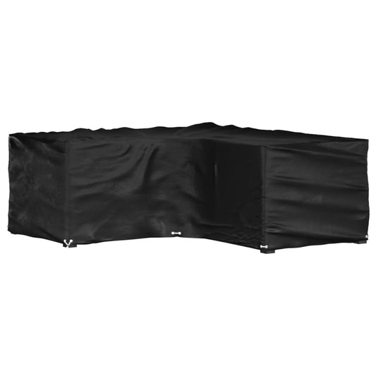 vidaXL Κάλυμμα Επίπλων Κήπου Σχήματος Γ με 16 Κρίκους 215x215x70 εκ.