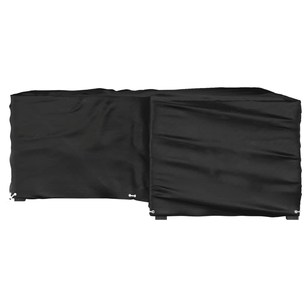 vidaXL Κάλυμμα Επίπλων Κήπου Σχήματος Γ με 16 Κρίκους 215x215x70 εκ.