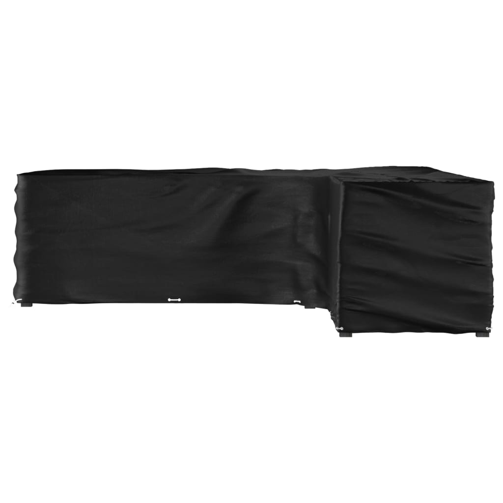 vidaXL Κάλυμμα Επίπλων Κήπου Σχήματος Γ με 20 Κρίκους 300x300x90 εκ.