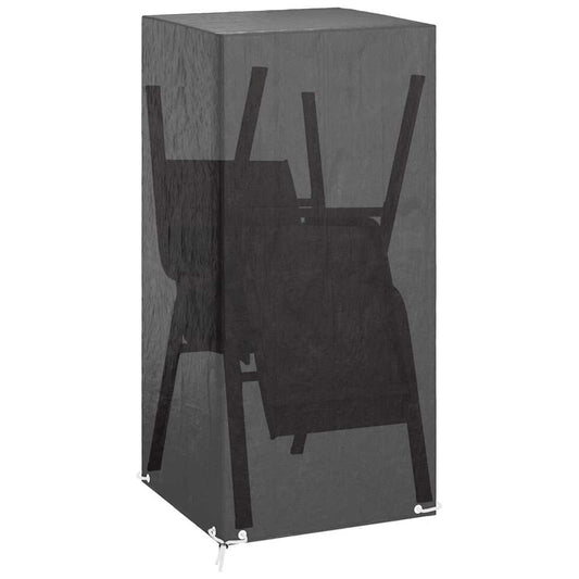 vidaXL Κάλυμμα Καρέκλας Κήπου με 8 Κρίκους 75x70x140 εκ. Πολυαιθυλένιο