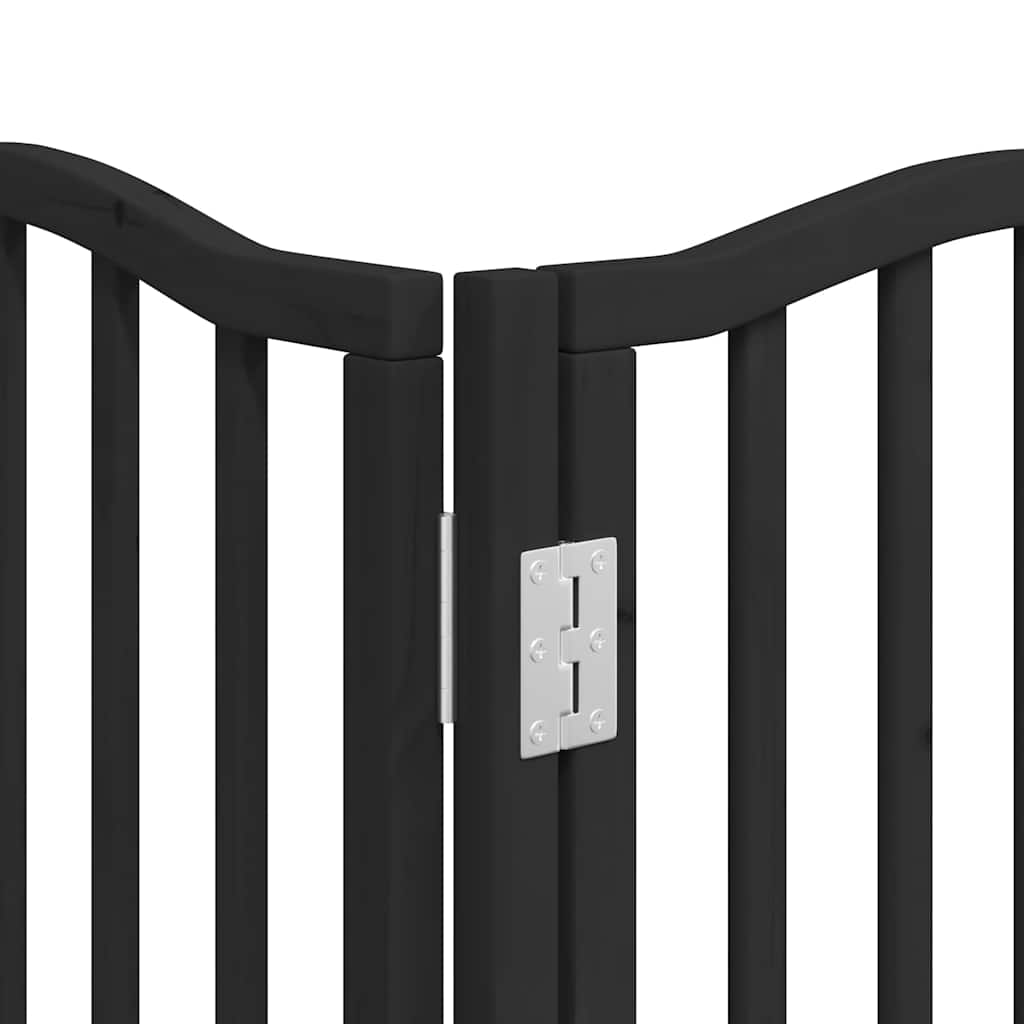 vidaXL Διαχωριστικό Σκύλων/Πόρτα Πτυσσόμενο 12 Πάνελ 600εκ Ξύλο Λεύκας