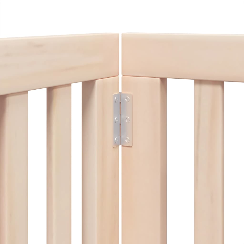 vidaXL Διαχωριστικό Σκύλων/Πόρτα Πτυσσόμενο 15 Πάνελ 750εκ Ξύλο Λεύκας