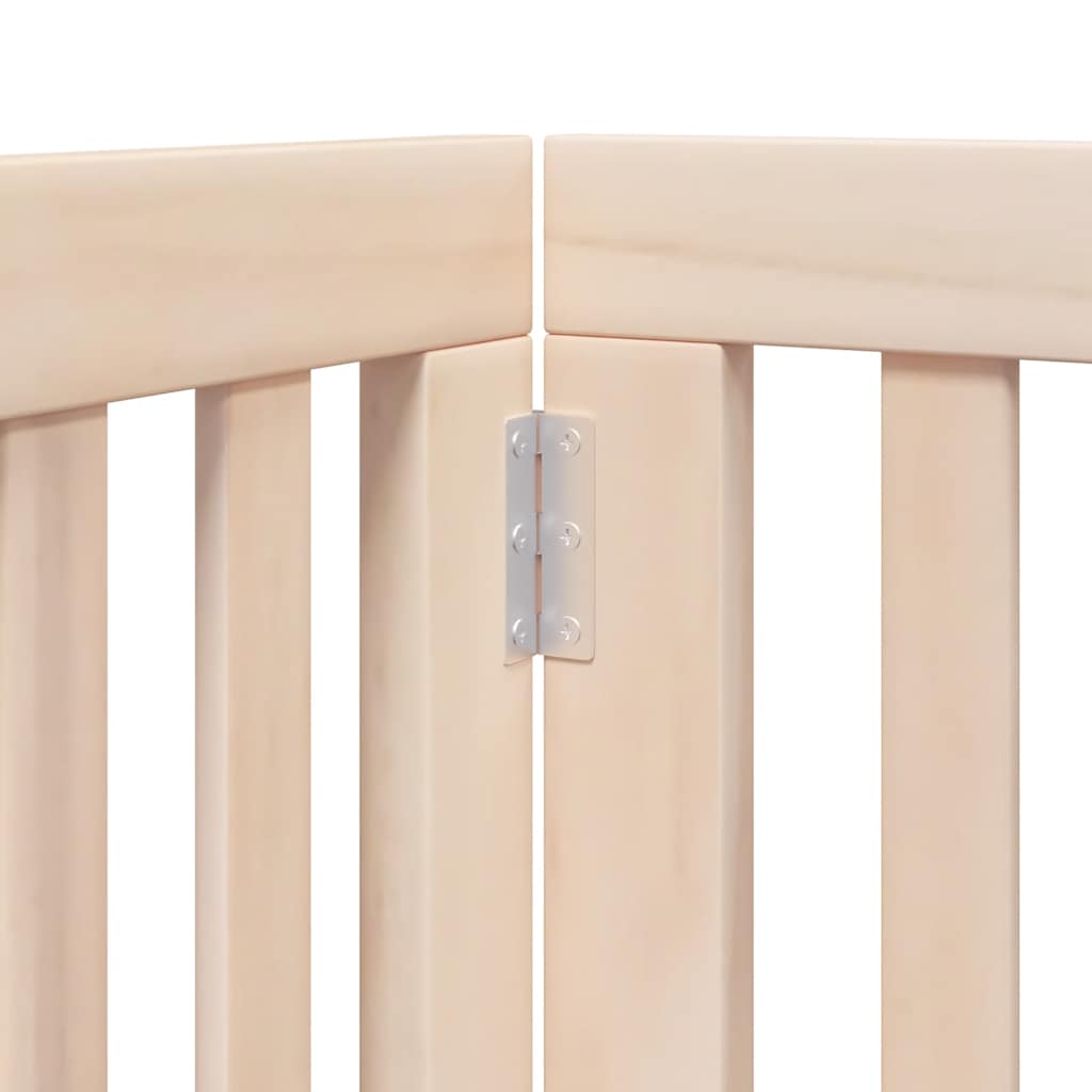 vidaXL Διαχωριστικό Σκύλων/Πόρτα Πτυσσόμενο 15 Πάνελ 750εκ Ξύλο Λεύκας