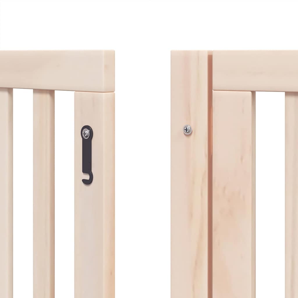 vidaXL Διαχωριστικό Σκύλων/Πόρτα Πτυσσόμενο 15 Πάνελ 750εκ Ξύλο Λεύκας