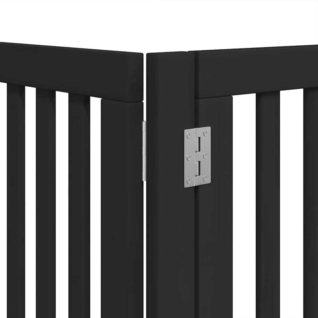 vidaXL Διαχωριστικό Σκύλων/Πόρτα Πτυσσόμενο 9 Πάνελ 450εκ. Ξύλο Λεύκας