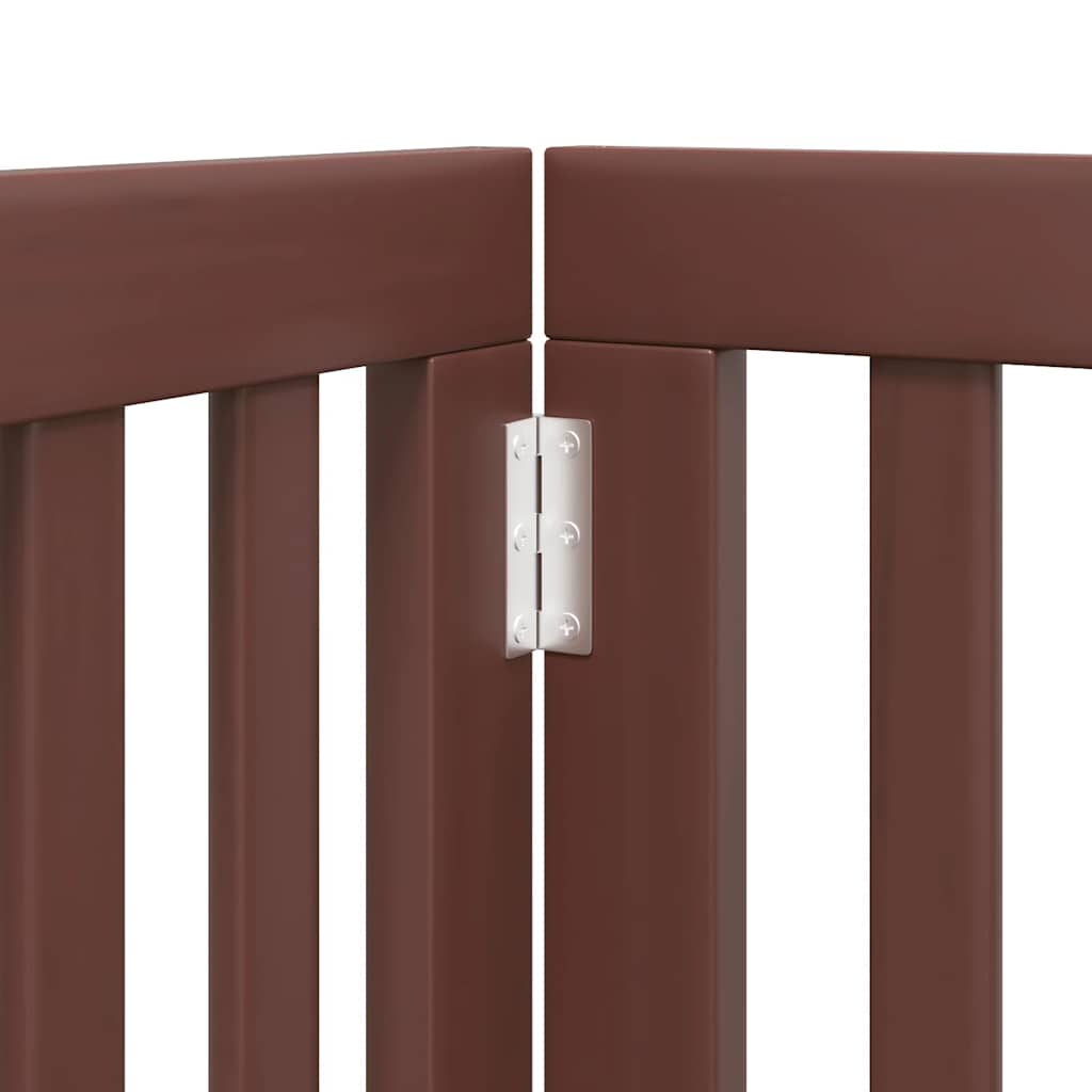 vidaXL Διαχωριστικό Σκύλων/Πόρτα Πτυσσόμενο 15 Πάνελ 750εκ Ξύλο Λεύκας