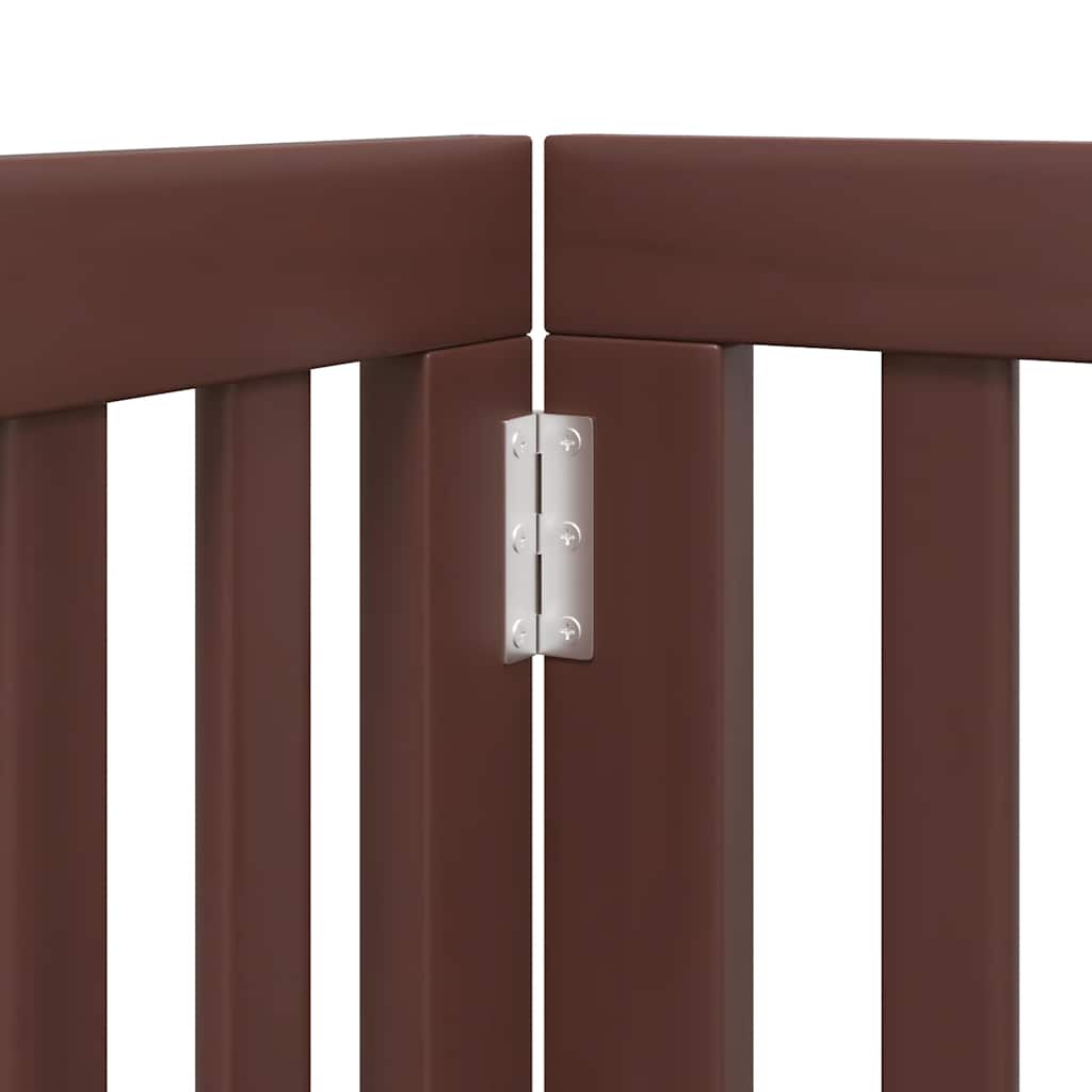 vidaXL Διαχωριστικό Σκύλων/Πόρτα Πτυσσόμενο 15 Πάνελ 750εκ Ξύλο Λεύκας