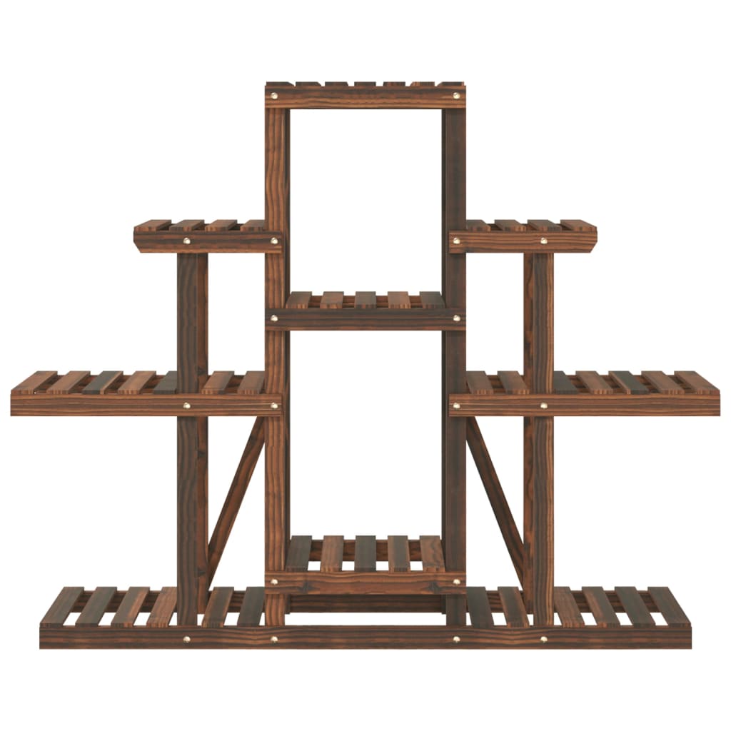 vidaXL Βάση Λουλουδιών 110 x 25 x 96 εκ. από Μασίφ Ξύλο Ελάτης