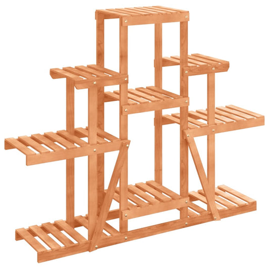 vidaXL Βάση Λουλουδιών 110 x 25 x 96 εκ. από Μασίφ Ξύλο Ελάτης