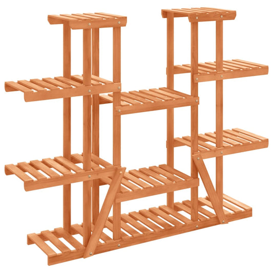 vidaXL Βάση Λουλουδιών 110x25x110,5 εκ. από Μασίφ Ξύλο Ελάτης