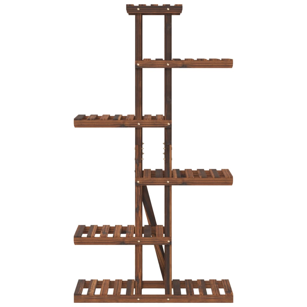 vidaXL Βάση Λουλουδιών 75x25x140,5 εκ. από Μασίφ Ξύλο Ελάτης