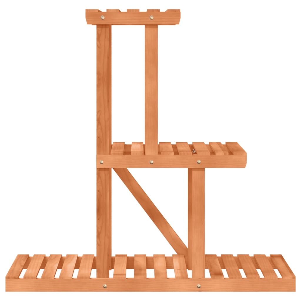 vidaXL Βάση Λουλουδιών 81x25x75,5 εκ. από Μασίφ Ξύλο Ελάτης