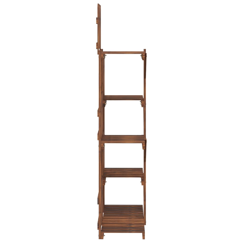 vidaXL Βάση Λουλουδιών 60x25x130 εκ. από Μασίφ Ξύλο Ελάτης