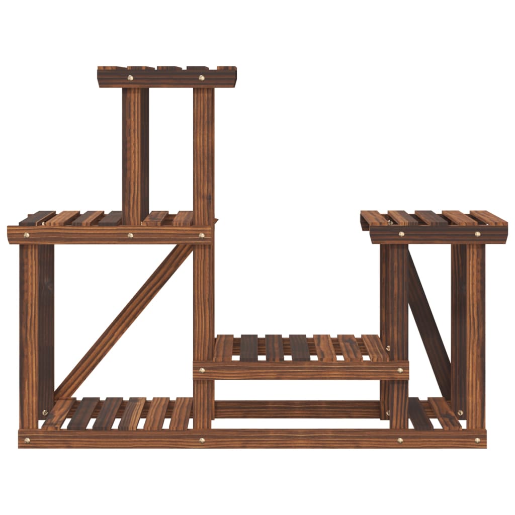 vidaXL Βάση Λουλουδιών 90x25x73,5 εκ. από Μασίφ Ξύλο Ελάτης