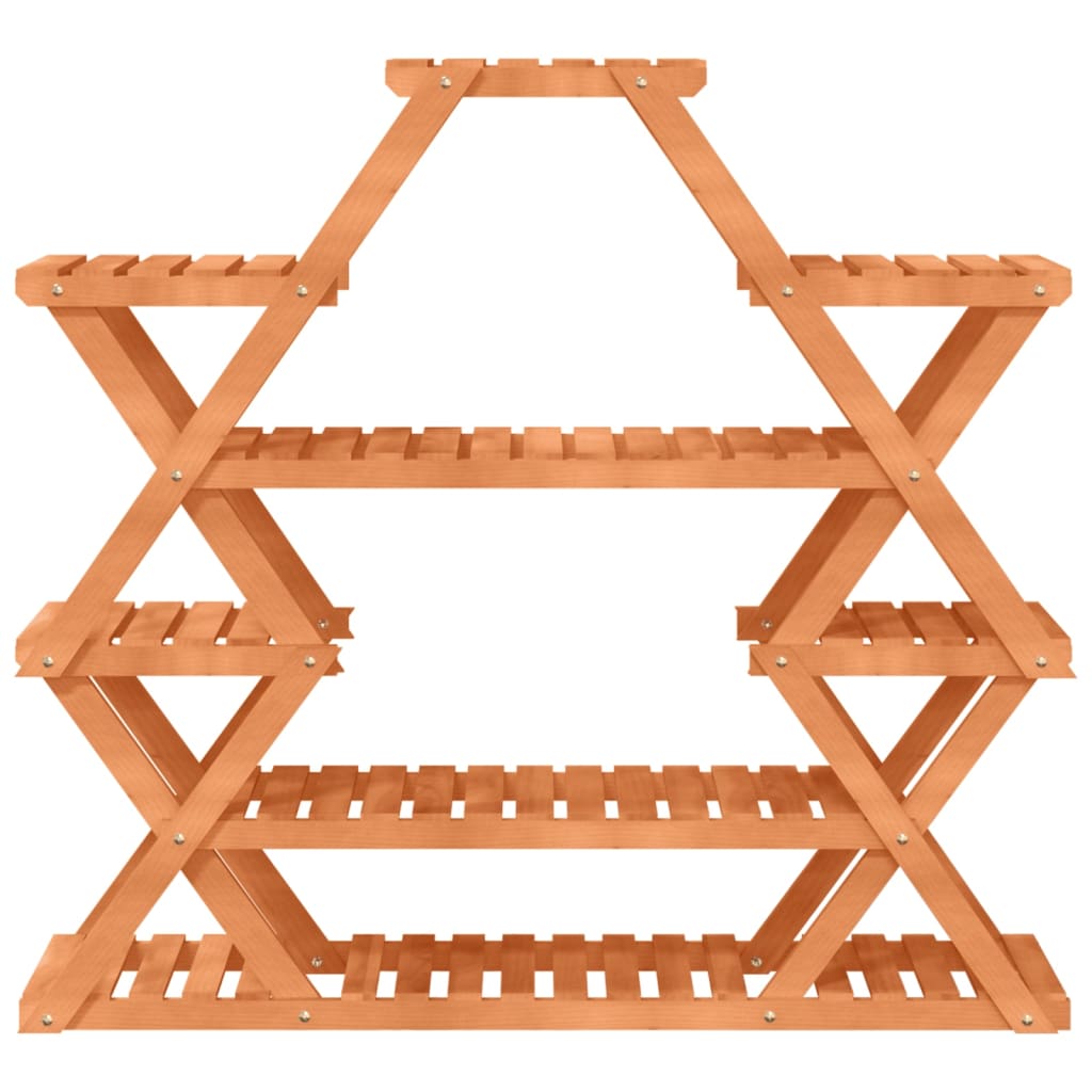 vidaXL Βάση Λουλουδιών 110x25x105 εκ. από Μασίφ Ξύλο Ελάτης