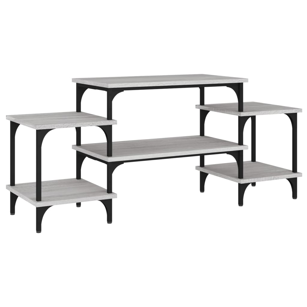 vidaXL Έπιπλο Τηλεόρασης Γκρι Sonoma 117x35x52 εκ. Επεξεργασμένο Ξύλο