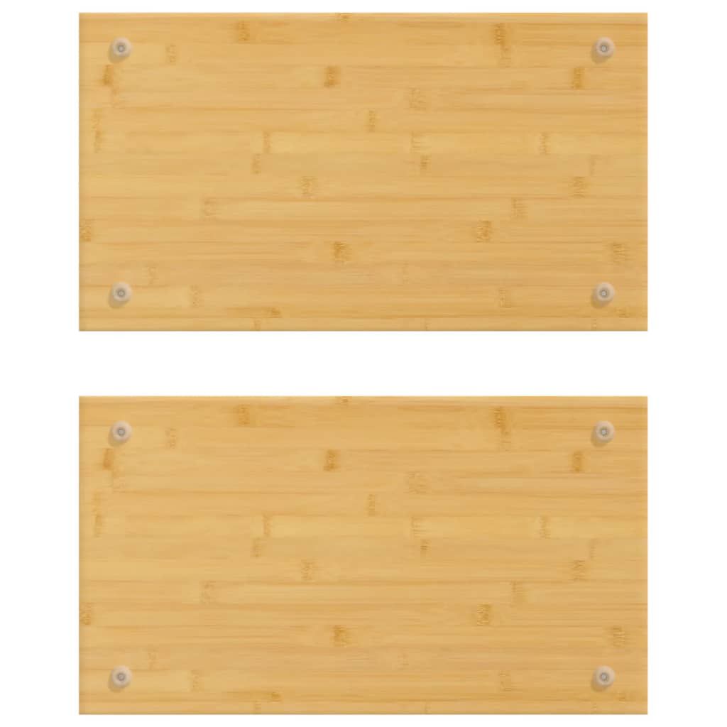 vidaXL Καλύμματα Εστιών Κουζίνας 2 Τεμ. 50 x 28 x 1,5 εκ. από Μπαμπού