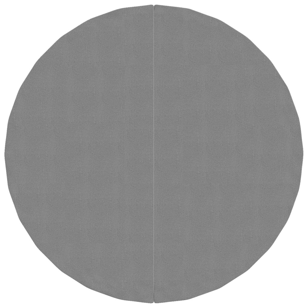 vidaXL Υπόστρωμα Πισίνας Ανοιχτό Γκρι Ø244 εκ. Πολυεστερικό Γεωύφασμα