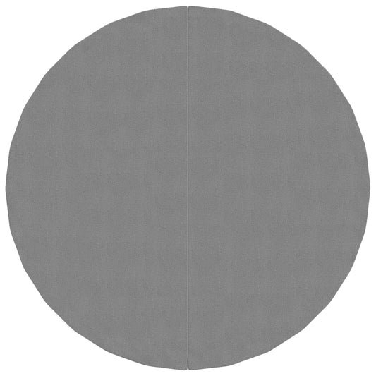 vidaXL Υπόστρωμα Πισίνας Ανοιχτό Γκρι Ø244 εκ. Πολυεστερικό Γεωύφασμα