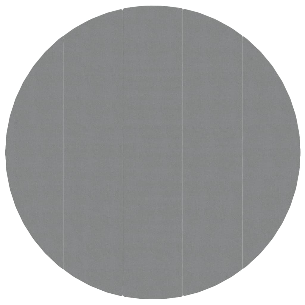 vidaXL Υπόστρωμα Πισίνας Ανοιχτό Γκρι Ø550 εκ. Πολυεστερικό Γεωύφασμα