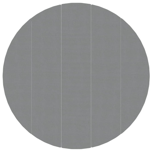 vidaXL Υπόστρωμα Πισίνας Ανοιχτό Γκρι Ø550 εκ. Πολυεστερικό Γεωύφασμα