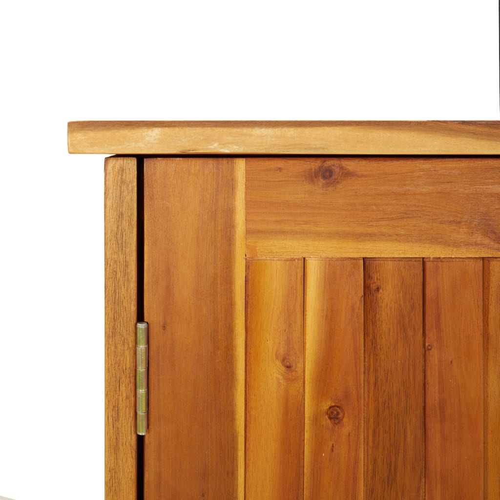 vidaXL Ντουλάπι Κήπου 75 x 35 x 70 εκ. από Μασίφ Ξύλο Ακακίας