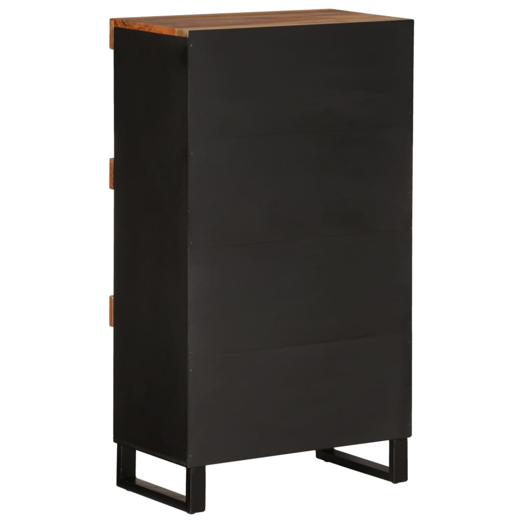 vidaXL Βοηθητικό Ντουλάπι 60 x 33 x 107 εκ. από Μασίφ Ξύλο Ακακίας