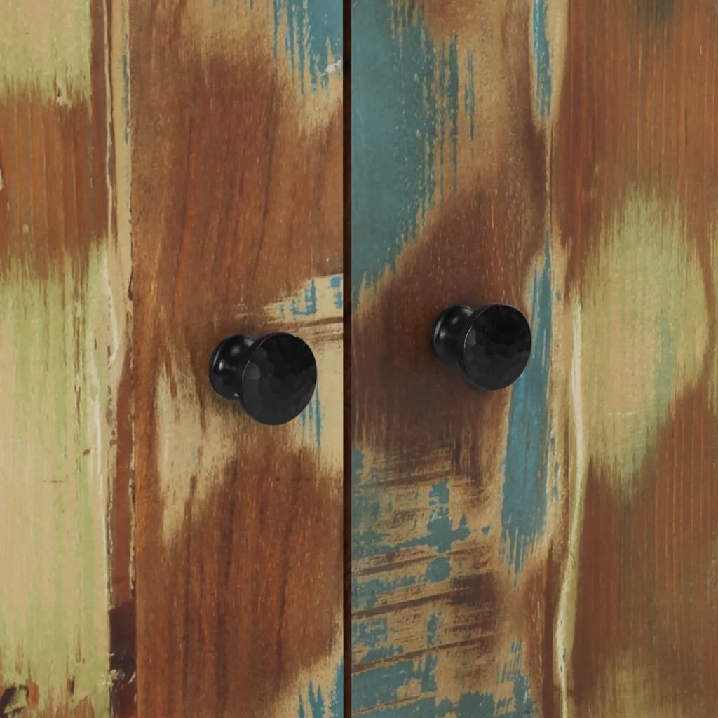 vidaXL Ντουλάπι με 2 Πόρτες 60x33x75 εκ. από Μασίφ Ανακυκλωμένο Ξύλο