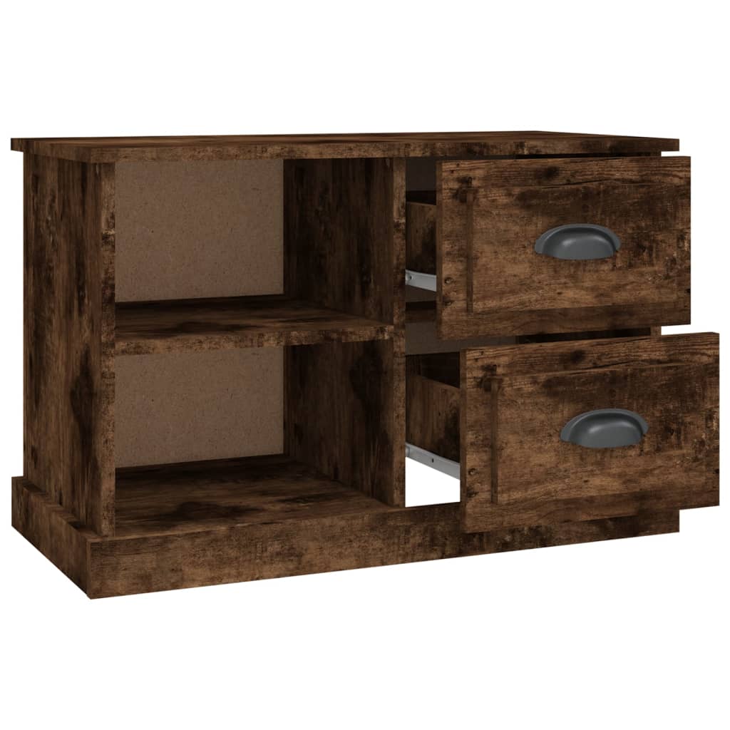 vidaXL Έπιπλο Τηλεόρασης Καπνιστή Δρυς 73x35,5x47,5 εκ. Επεξ. Ξύλο