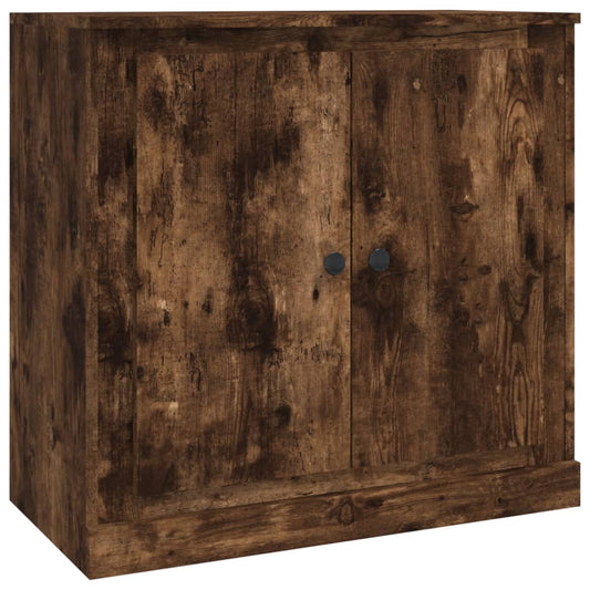 vidaXL Μπουφές Καπνιστή Δρυς 70x35,5x67,5 εκ. από Επεξεργασμένο Ξύλο