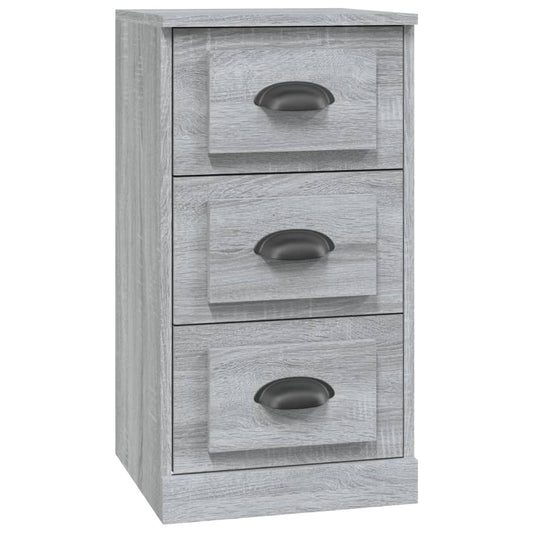 vidaXL Συρταριέρα Γκρι Sonoma 36 x 35,5 x 67,5 εκ. Επεξεργασμένο Ξύλο