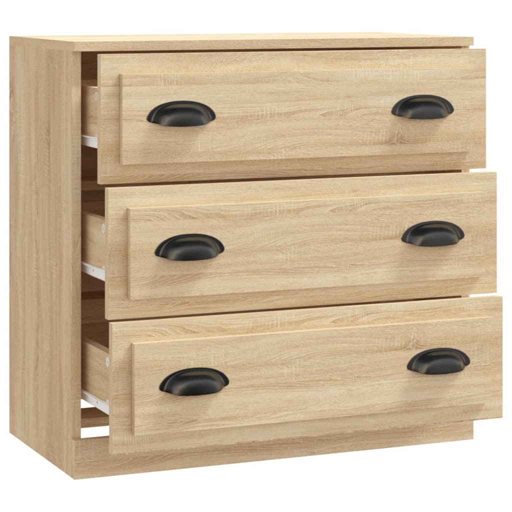 vidaXL Μπουφές Sonoma Δρυς 70x35,5x67,5 εκ. από Επεξεργασμένο Ξύλο