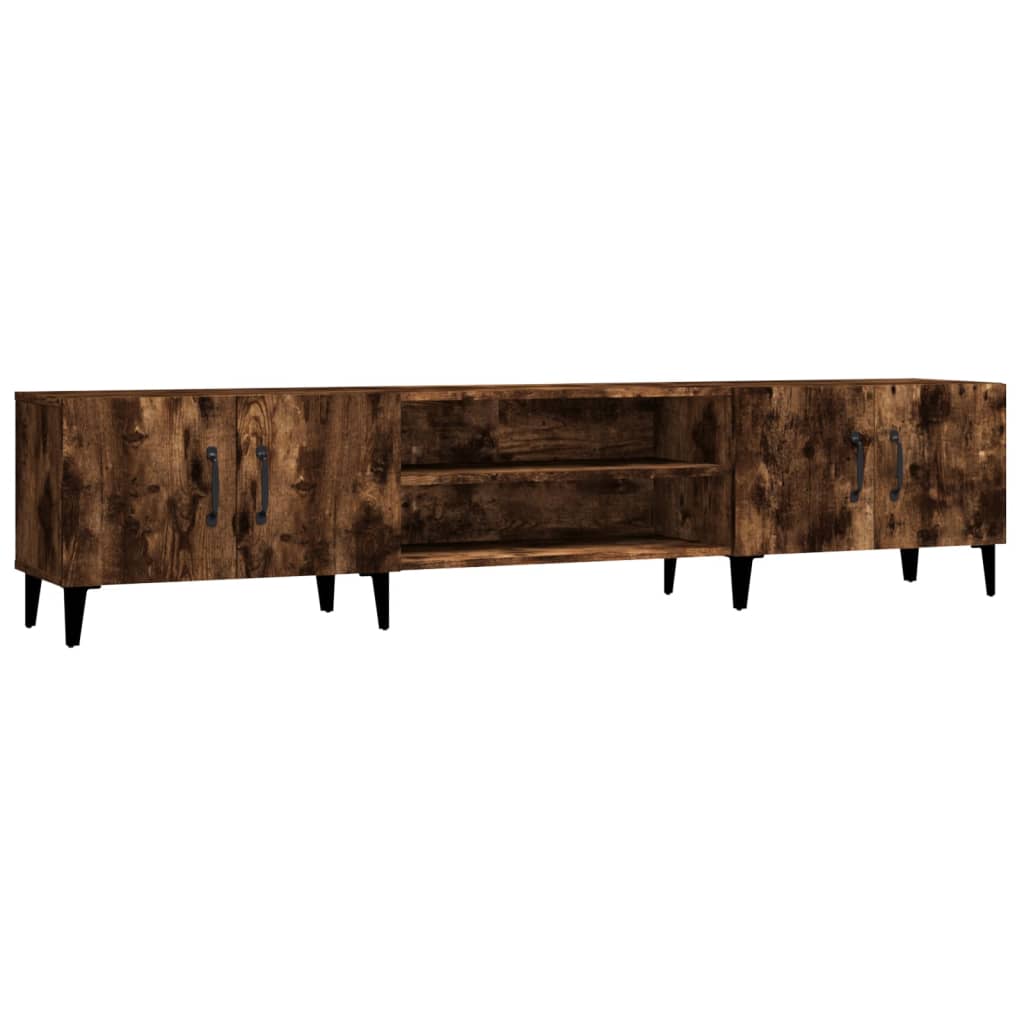 vidaXL Έπιπλο Τηλεόρασης Καπνιστή Δρυς 180 x 31,5 x 40 εκ. Επεξ. Ξύλο