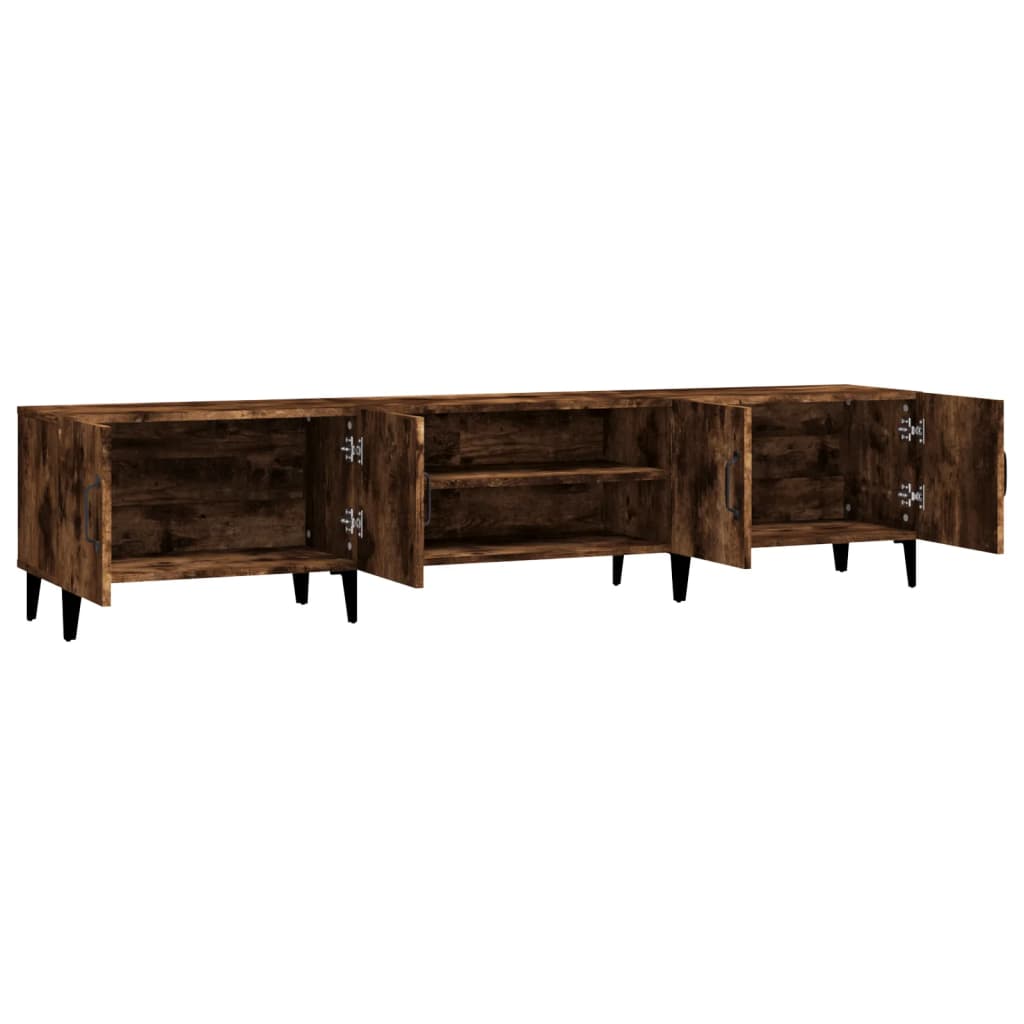 vidaXL Έπιπλο Τηλεόρασης Καπνιστή Δρυς 180 x 31,5 x 40 εκ. Επεξ. Ξύλο