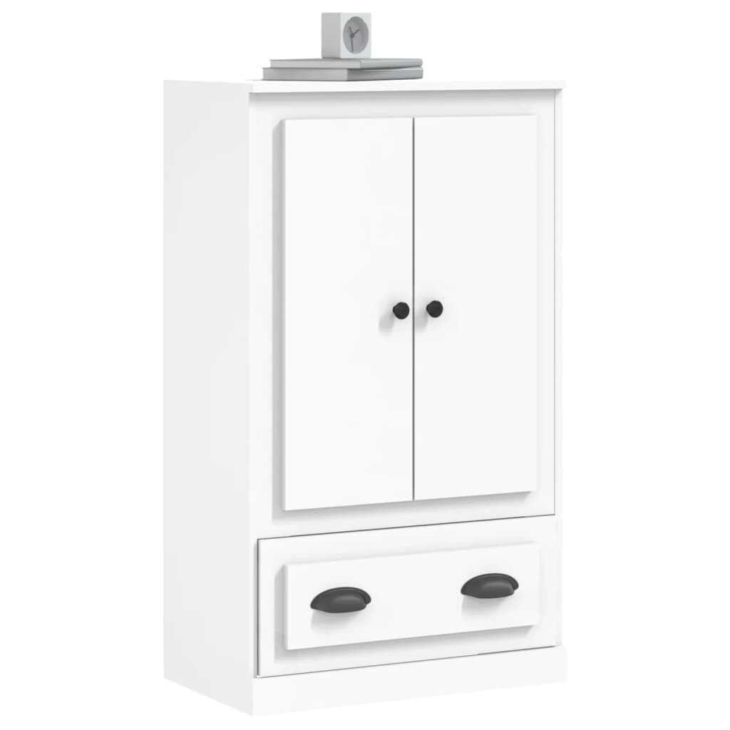 vidaXL Ντουλάπι Λευκό 60 x 35,5 x 103,5 εκ. από Επεξεργασμένο Ξύλο