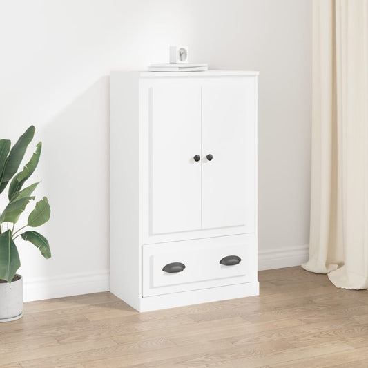 vidaXL Ντουλάπι Λευκό 60 x 35,5 x 103,5 εκ. από Επεξεργασμένο Ξύλο