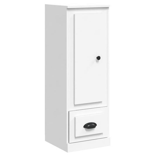 vidaXL Ντουλάπι Λευκό 36 x 35,5 x 103,5 εκ. από Επεξεργασμένο Ξύλο